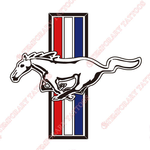 Mustang_1 Customize Temporary Tattoos Stickers NO.2073